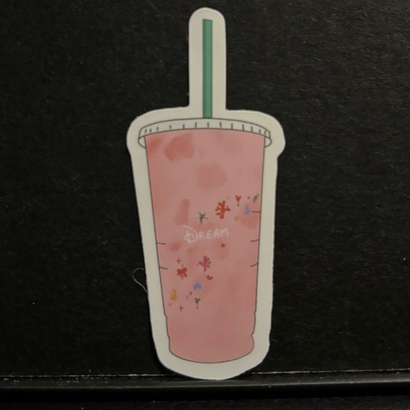 FANCY DRINK STICKER - Picture 1 of 1